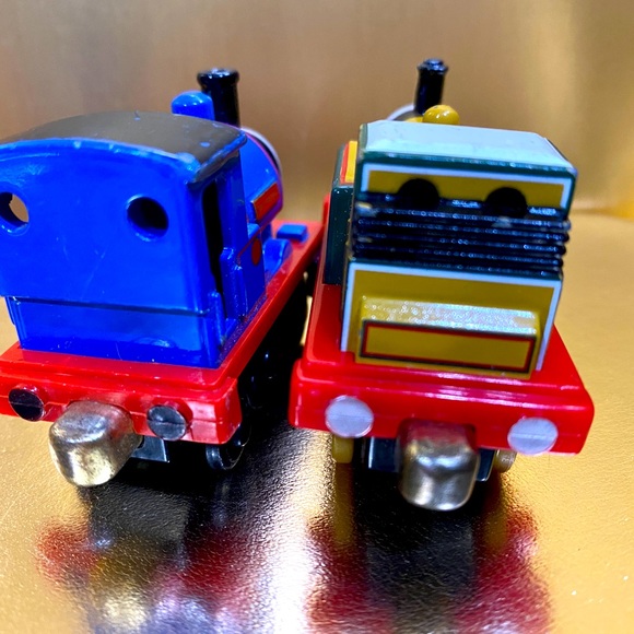 THOMAS AND FRIENDS DIE CAST VTG 2008 STEPNEY #55 & SIR HANDEL #3 & 2002 TREVOR - Picture 9 of 16